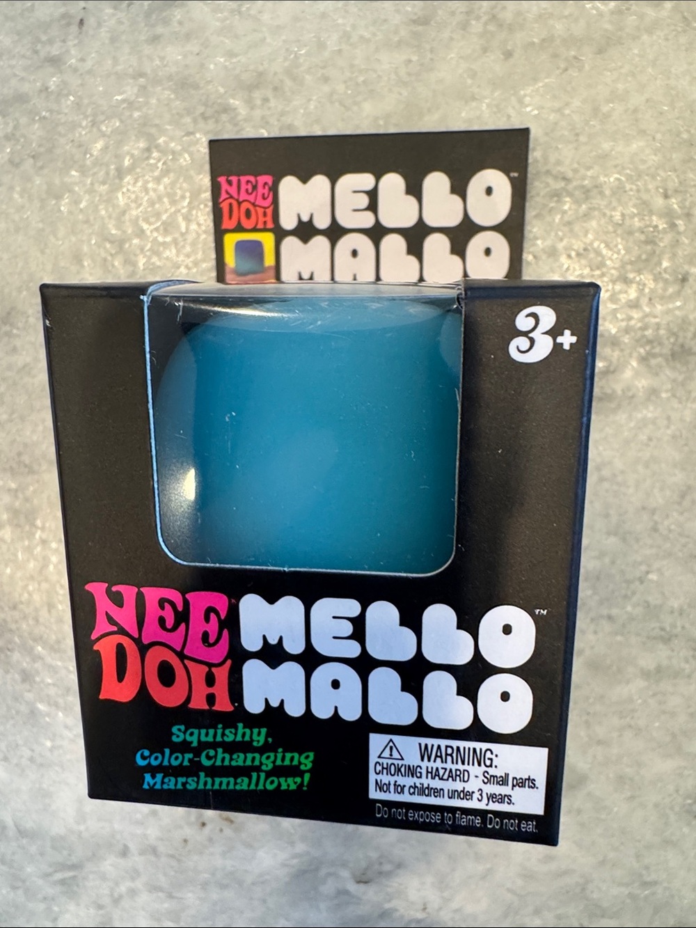 Mello Mallo Blue Squishy Color-Changing Marshmallow (Kids)